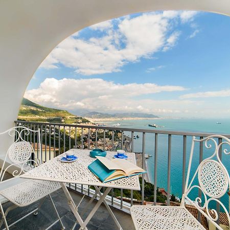 Panoramic Amalfitan Coast Hideaway Villa Vietri Bagian luar foto