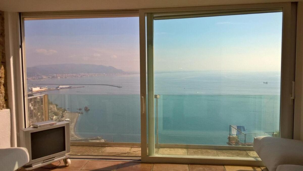 Panoramic Amalfitan Coast Hideaway Villa Vietri Bagian luar foto