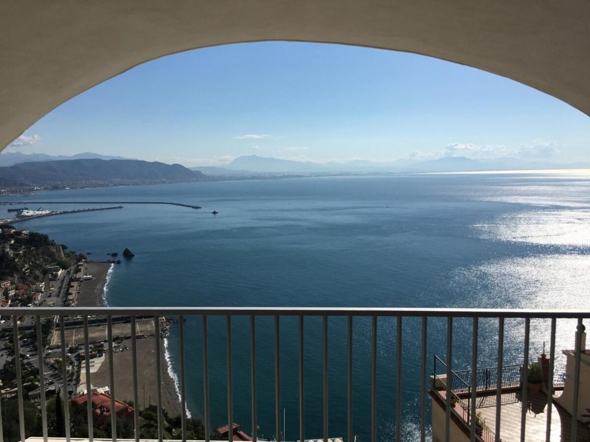 Panoramic Amalfitan Coast Hideaway Villa Vietri Bagian luar foto
