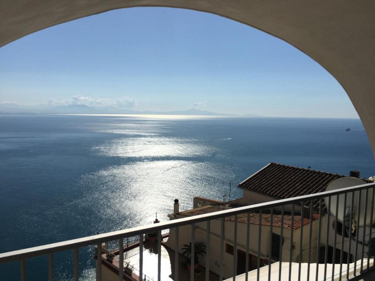 Panoramic Amalfitan Coast Hideaway Villa Vietri Bagian luar foto